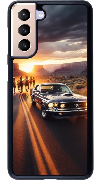 Samsung Galaxy S21 5G Case Hülle - Mustang 69 Grand Canyon
