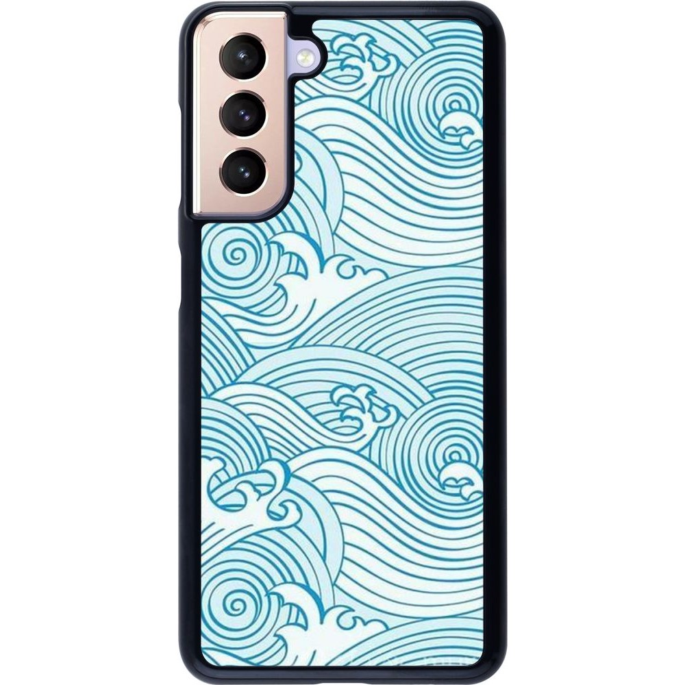 Coque Samsung Galaxy S21 5G - Ocean Waves