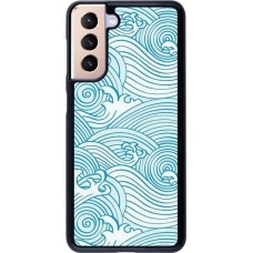 Coque Samsung Galaxy S21 5G - Ocean Waves