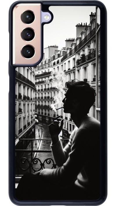 Samsung Galaxy S21 5G Case Hülle - Parisian Smoker