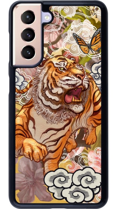 Coque Samsung Galaxy S21 5G - Spring 23 japanese tiger