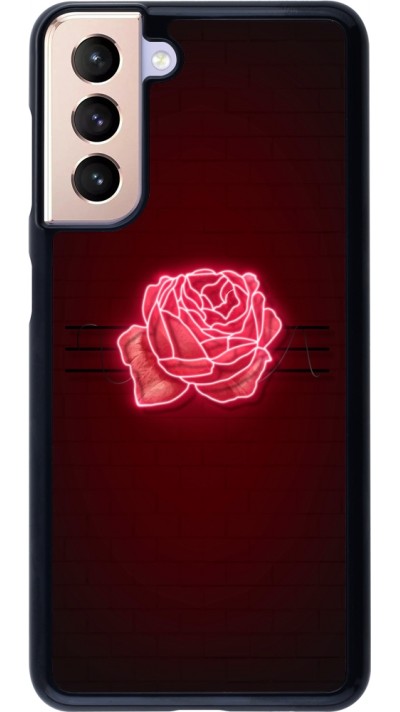 Samsung Galaxy S21 5G Case Hülle - Spring 23 neon rose
