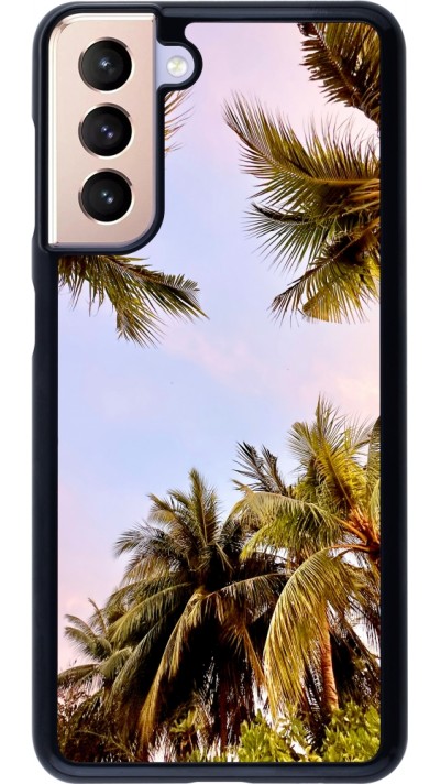Samsung Galaxy S21 5G Case Hülle - Summer 2023 palm tree vibe