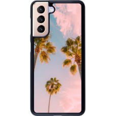 Coque Samsung Galaxy S21 5G - Summer 2025 Palmiers