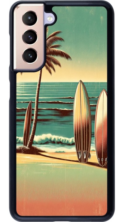Coque Samsung Galaxy S21 5G - Surf Paradise