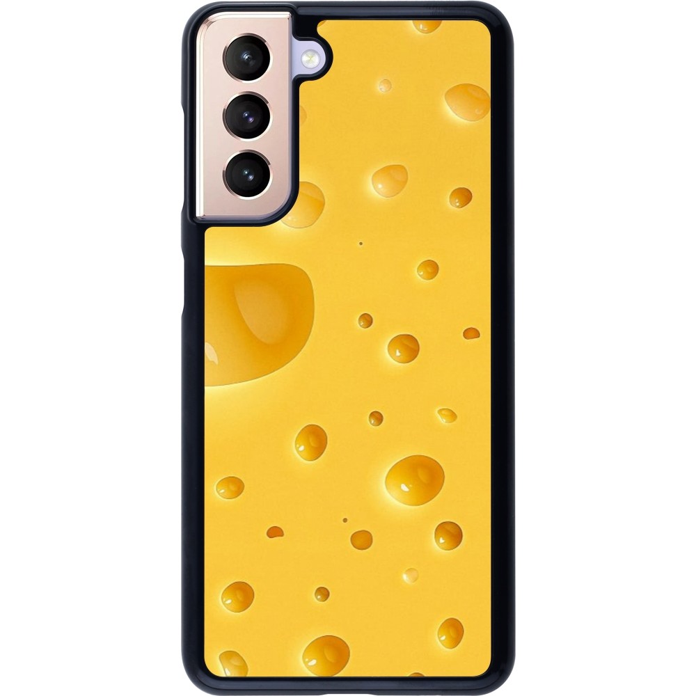 Samsung Galaxy S21 5G Case Hülle -  Nationalfeiertag Schweiz Cheese