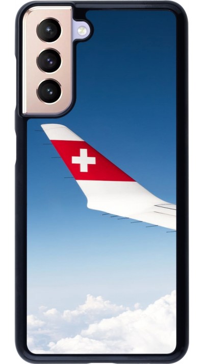 Coque Samsung Galaxy S21 5G - Fête Nationale Suisse Sky Swiss Flag