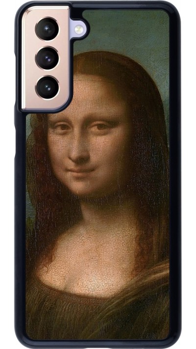Coque Samsung Galaxy S21 5G - Tableau art - La Joconde - Léonard de Vinci