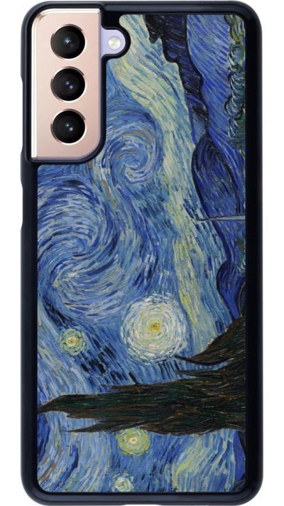Coque Samsung Galaxy S21 5G - Tableau art - La Nuit étoilée - Van Gogh