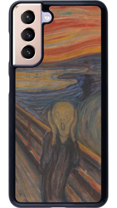 Coque Samsung Galaxy S21 5G - Tableau art - Le Cri - Edvard Munch