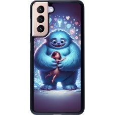 Samsung Galaxy S21 5G Case Hülle - Valentin 2024 Flauschige Liebe