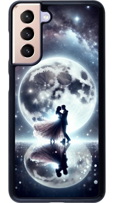 Samsung Galaxy S21 5G Case Hülle - Valentin 2024 Liebe unter dem Mond