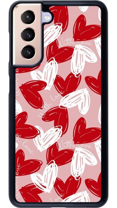 Coque Samsung Galaxy S21 5G - Valentine 2024 with love heart