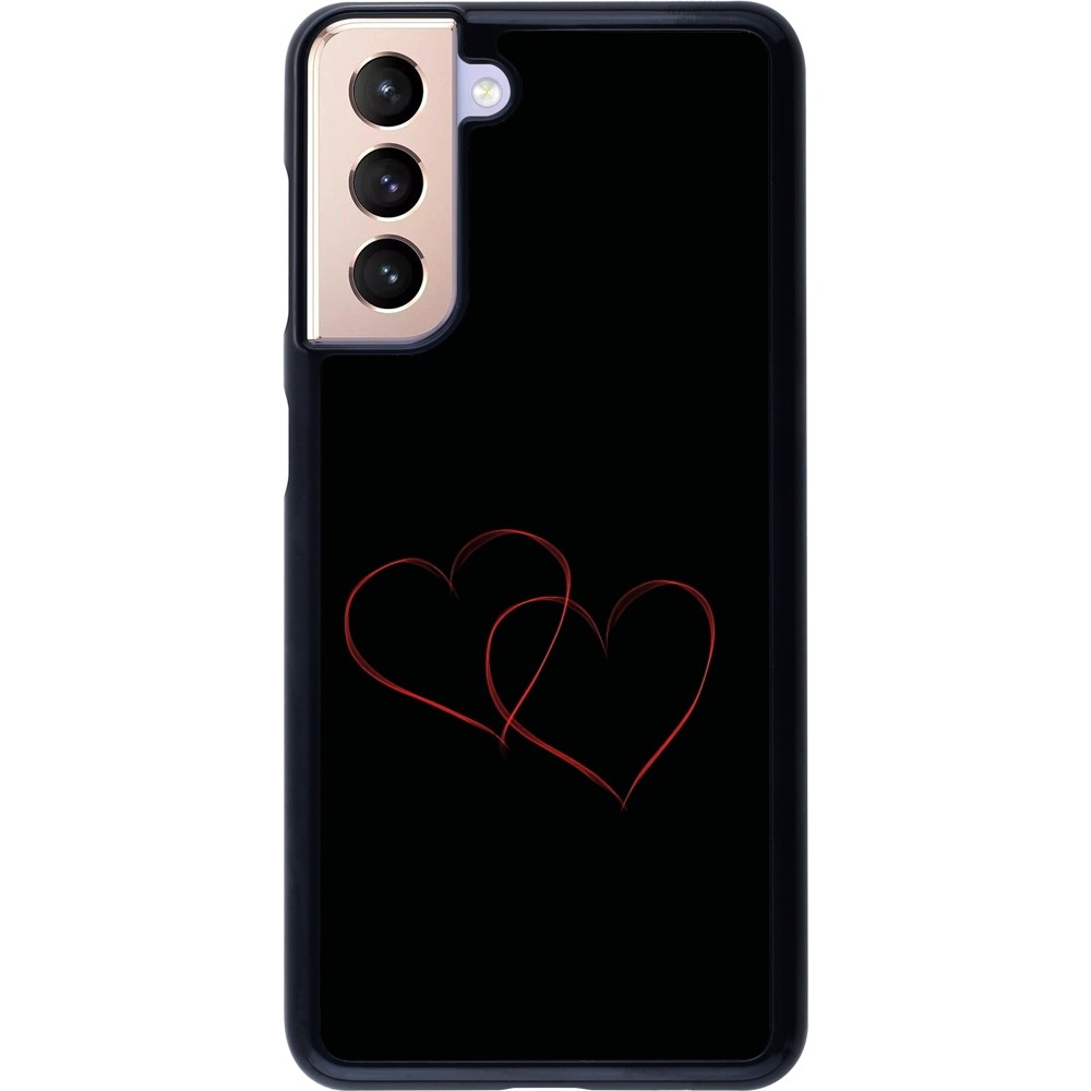 Samsung Galaxy S21 5G Case Hülle - Valentine 2023 attached heart