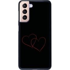 Samsung Galaxy S21 5G Case Hülle - Valentine 2023 attached heart