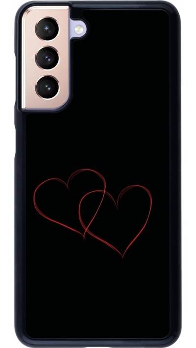 Samsung Galaxy S21 5G Case Hülle - Valentine 2023 attached heart