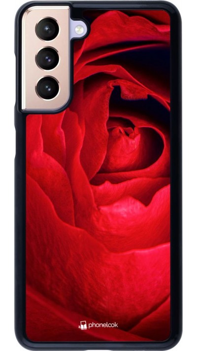 Hülle Samsung Galaxy S21 5G - Valentine 2022 Rose