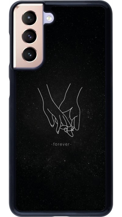 Samsung Galaxy S21 5G Case Hülle - Valentine 2023 hands forever