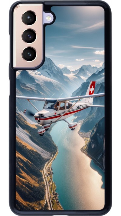 Samsung Galaxy S21 5G Case Hülle - Schweizer Alpenflug