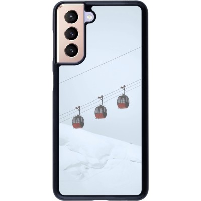Samsung Galaxy S21 5G Case Hülle - Winter 22 ski lift