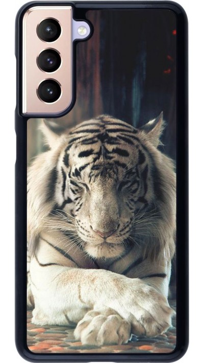 Hülle Samsung Galaxy S21 5G - Zen Tiger
