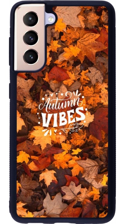 Samsung Galaxy S21 5G Case Hülle - Silikon schwarz Autumn 25 Autumn vibes