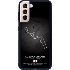 Samsung Galaxy S21 5G Case Hülle - Silikon schwarz F1 Track 2025 Japan