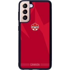 Samsung Galaxy S21 5G Case Hülle - Silikon schwarz Kanada 2026 personalisierbares Fussballtrikot