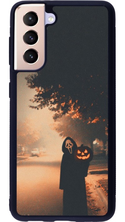 Samsung Galaxy S21 5G Case Hülle - Silikon schwarz Halloween 2025 Scream