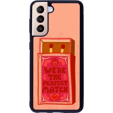 Samsung Galaxy S21 5G Case Hülle - Silikon schwarz Saint Valentines Day 26 Perfect Match