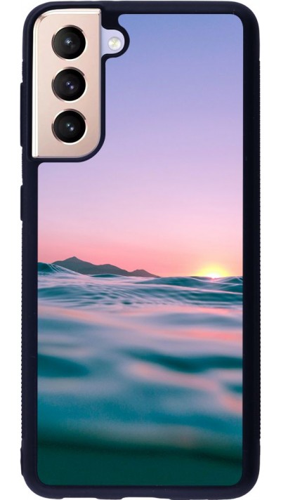 Coque Samsung Galaxy S21 5G - Silicone rigide noir Summer 2021 12