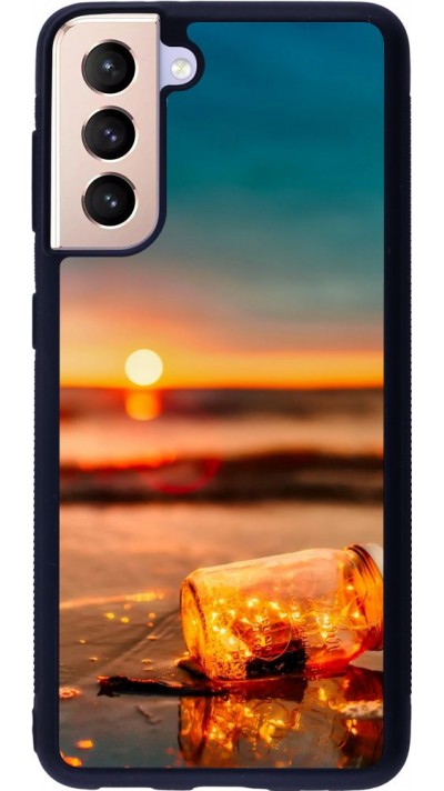 Coque Samsung Galaxy S21 5G - Silicone rigide noir Summer 2021 16