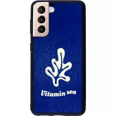 Samsung Galaxy S21 5G Case Hülle - Silikon schwarz Vitamin sea Summer 2026
