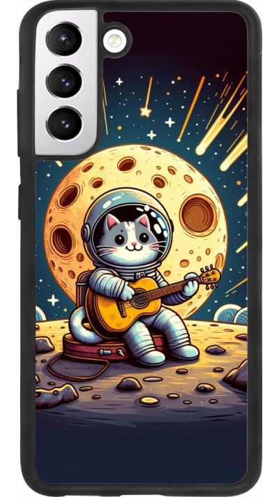 Coque Samsung Galaxy S21 FE 5G - Silicone rigide noir AstroCat RockLune