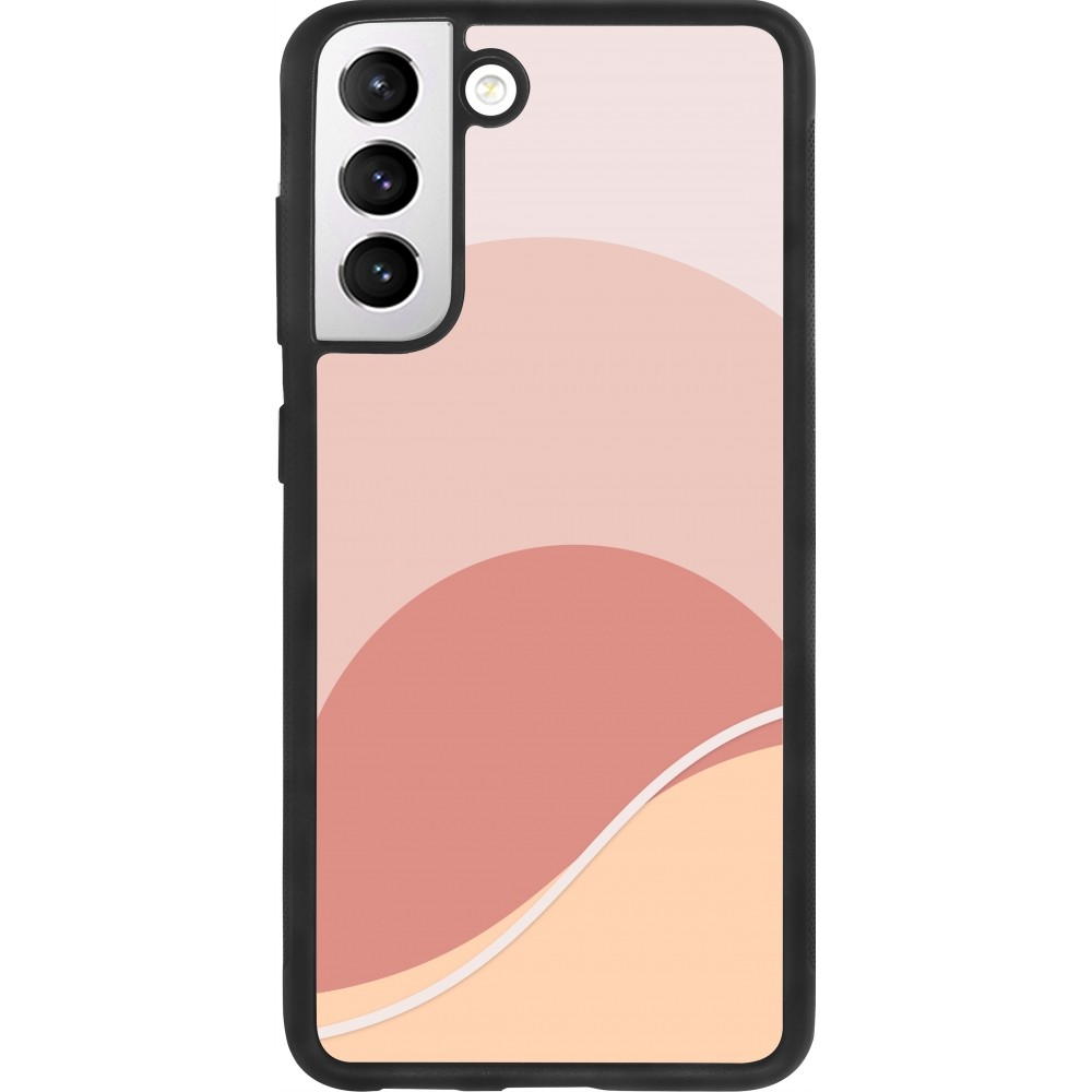 Coque Samsung Galaxy S21 FE 5G - Silicone rigide noir Autumn 22 abstract sunrise