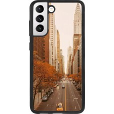 Coque Samsung Galaxy S21 FE 5G - Silicone rigide noir Autumn 2024 New York city