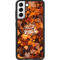 Samsung Galaxy S21 FE 5G Case Hülle - Silikon schwarz Autumn 25 Autumn vibes