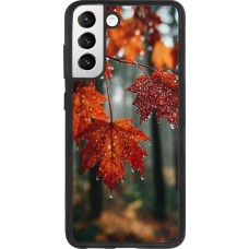 Samsung Galaxy S21 FE 5G Case Hülle - Silikon schwarz Autumn 25 Rain