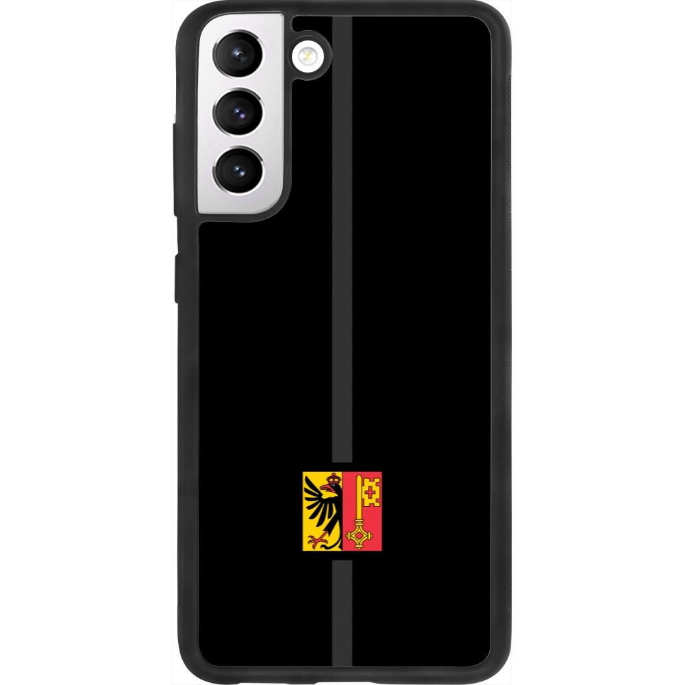 Samsung Galaxy S21 FE 5G Case Hülle - Silikon schwarz Kanton GE schwarz