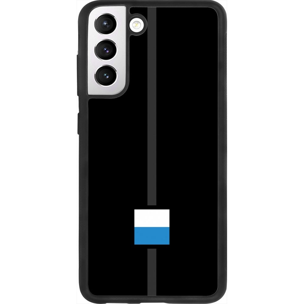 Coque Samsung Galaxy S21 FE 5G - Silicone rigide noir Canton LU noir