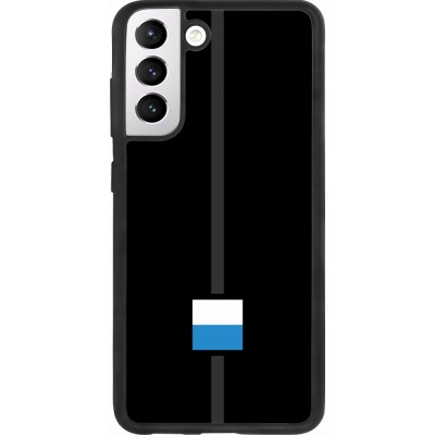 Coque Samsung Galaxy S21 FE 5G - Silicone rigide noir Canton LU noir
