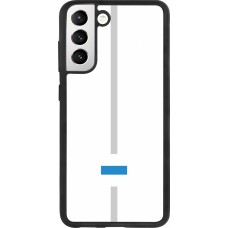 Samsung Galaxy S21 FE 5G Case Hülle - Silikon schwarz Kanton ZG weiss