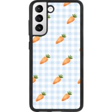 Samsung Galaxy S21 FE 5G Case Hülle - Silikon schwarz Easter 2026 Pattern carrots