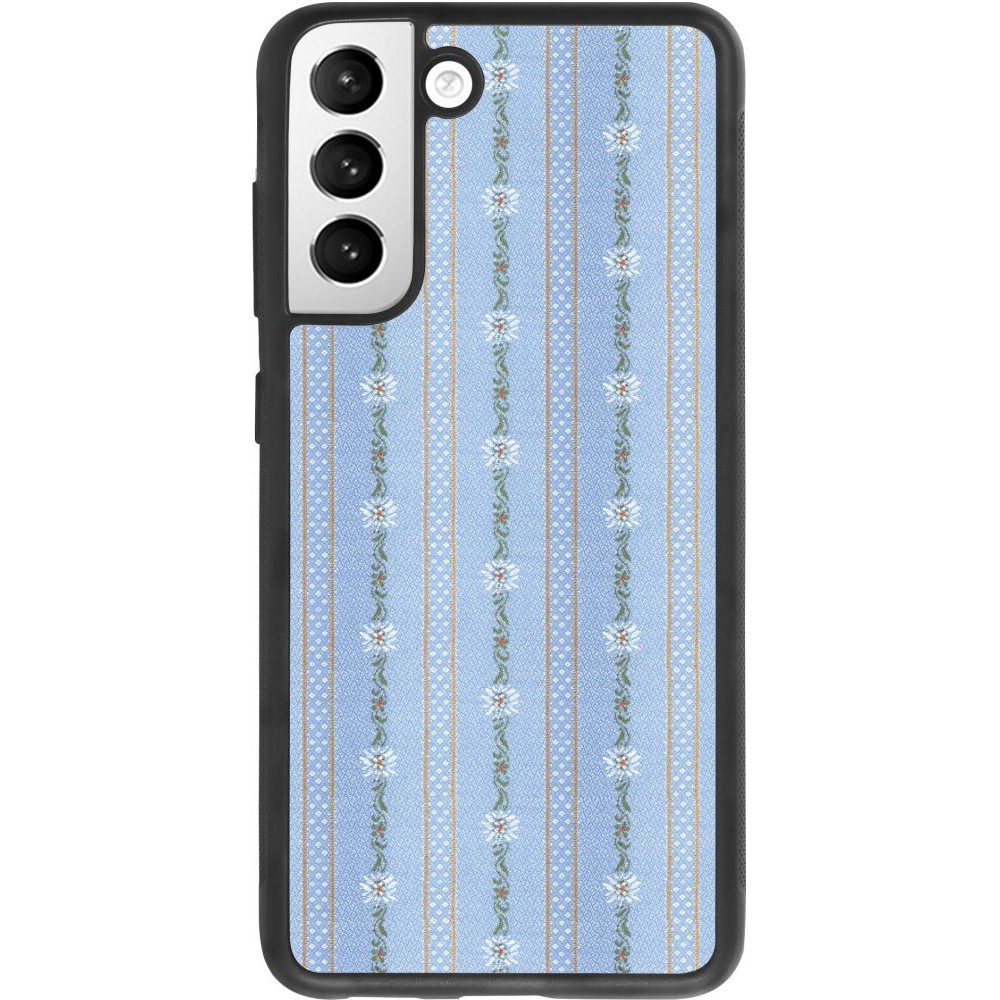 Coque Samsung Galaxy S21 FE 5G - Silicone rigide noir Edel- Weiss
