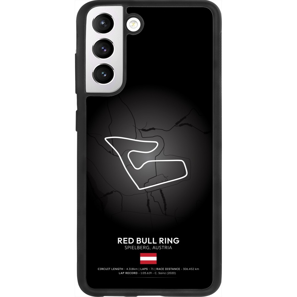 Coque Samsung Galaxy S21 FE 5G - Silicone rigide noir F1 Track 2025 Austria
