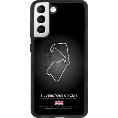 Coque Samsung Galaxy S21 FE 5G - Silicone rigide noir F1 Track 2025 Great Britan