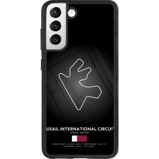 Coque Samsung Galaxy S21 FE 5G - Silicone rigide noir F1 Track 2025 Qatar