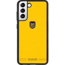 Samsung Galaxy S21 FE 5G Case Hülle - Silikon schwarz Ecuador 2026 personalisierbares Fussballtrikot