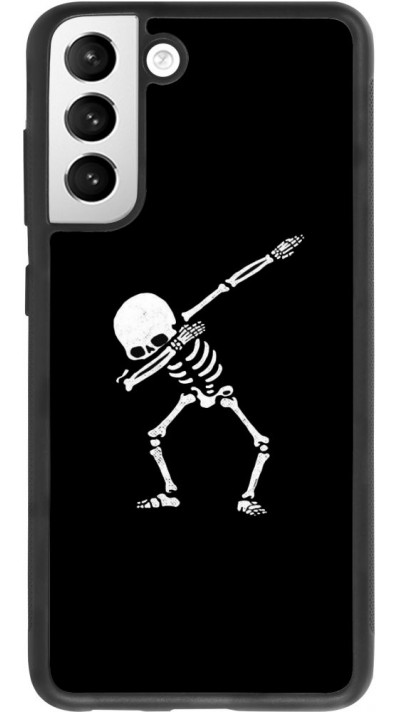 Coque Samsung Galaxy S21 FE 5G - Silicone rigide noir Halloween 19 09