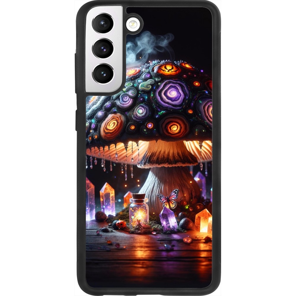 Coque Samsung Galaxy S21 FE 5G - Silicone rigide noir Halloween Potion Magic